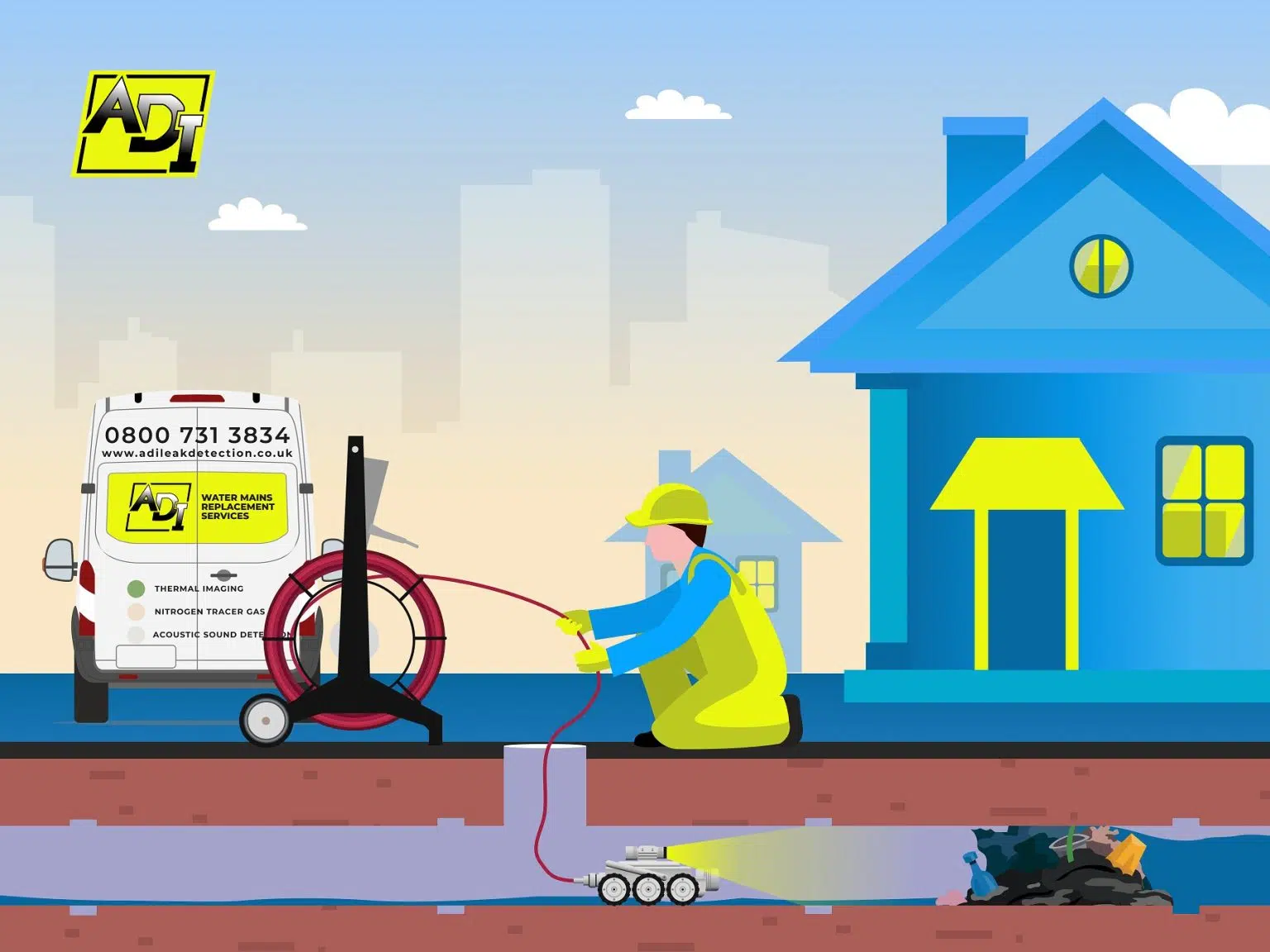 Drainage CCTV Surveys & Investigations Denton